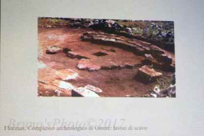 Florinas-Giorrè: area archeologica in fase di scavo