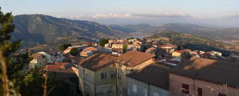 Pattada: Panorama da San Gavino