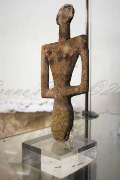 Museo di Sassari - Dea Madre Cruciforme - Cultura di Ozieri